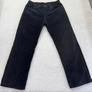 Levi's Black Corduroy Pants Mens 31x30 Cords‎